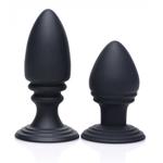 Duplex Siliconen Buttplug Set