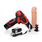 Power Spinner Boormachine Met Dildo