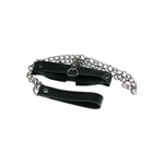 Halsband En Riem - Zwart